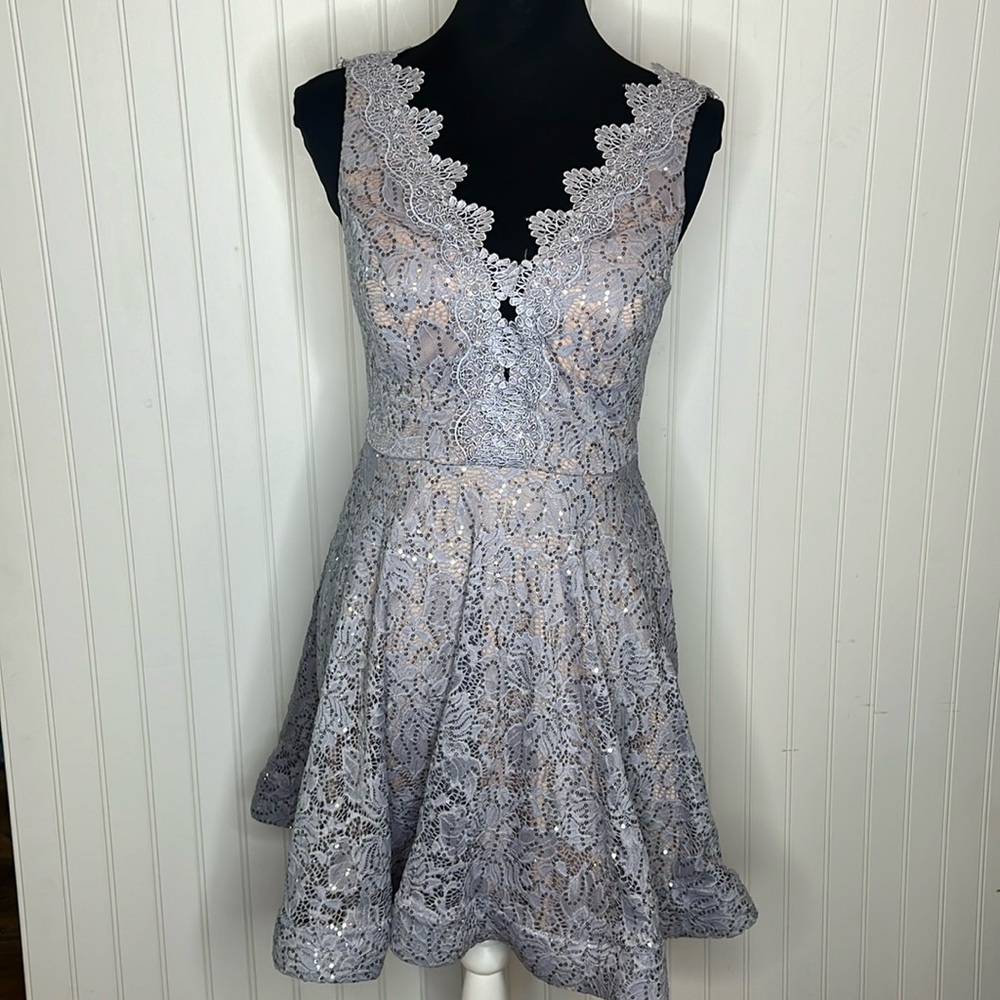 Jodi Christopher Fit and Flare Prom Wedding Dress Size 5